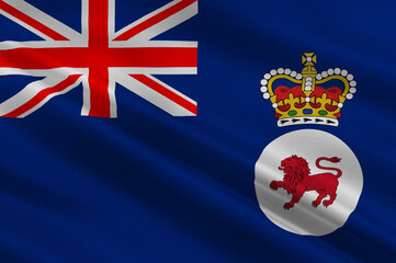 Flag of Tasmania is island state of Australia