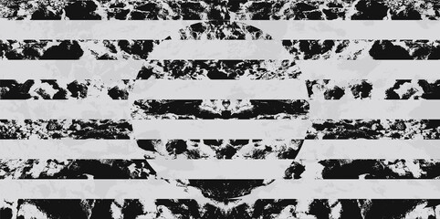 Poster - Abstract modern striped background. Minimal grunge geometric composition. Textured stripes pattern.