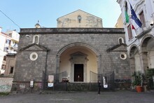 Napoli - Facciata Della Chiesa Di Sant'Anna Dei Lombardi