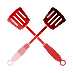 Sticker - Crossed Frying Spatula