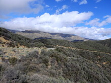 The Scenic California State Route 33 That Winds Through The Los Padres National Forest, In Southern California