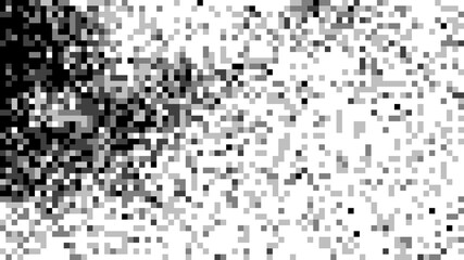 Aufkleber - Abstract pixel background for website. Mosaic of squares. Vector illustration