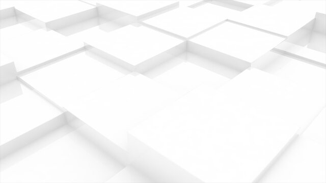 3d rendered illustration of clean cube backround. High quality 3d illustration