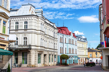 Canvas Print - Buildings of Tarnow, Poland