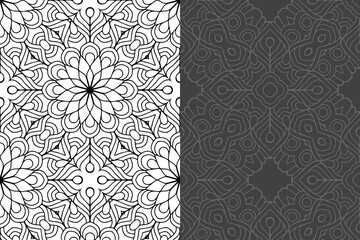 Mandala Ornament Pattern. Vintage decorative elements