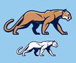 Cougar vector mascot