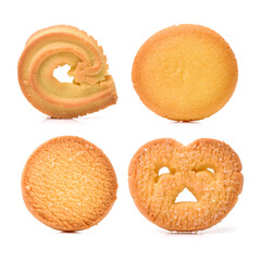 Sticker - Cookies on white background