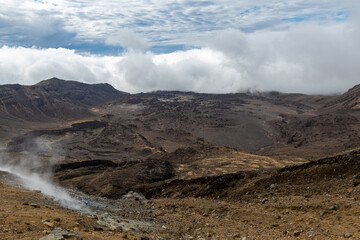 Poster - Paysage volcanique du parc de Tongariro, Nouvelle Zélande