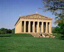 The Parthenon In Centennial Park, Nashville, Tennessee, United States Of America, North America