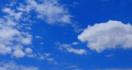 blue sky background with white cloud