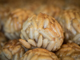 Canvas Print - Panellets, sweet cookies