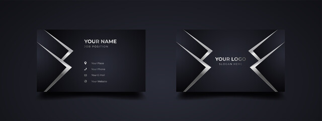 Wall Mural - modern luxury business card print template design. inspiration from the abstract. contact card for c