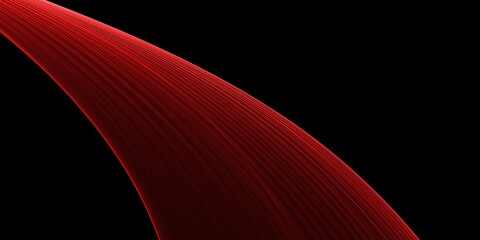 Leinwandbilder - Abstract red waves background. Template design