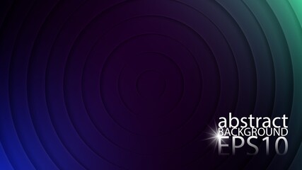 Poster - EPS10 abstract vector background. Graphic effect based on curving raised scratches. An easy to use element. If you prefer, change the background color to adapt  for any use you want to make of it.
