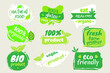 © Isna - Colorful Organic Food Logo Collection. Vector templates