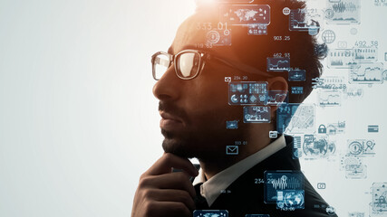 Poster - 科学者イメージ　AI・人工知能