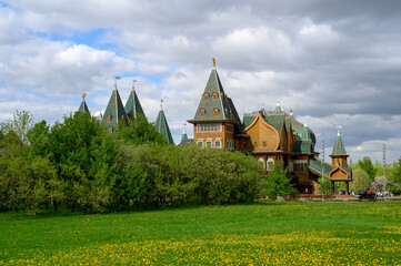 Wall Mural - wooden palace in Kolomenskoye