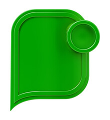 Wall Mural - Frame with space for text 3d render. 3D illustration