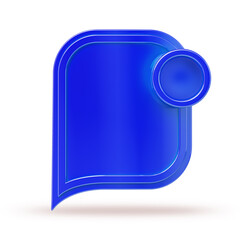 Wall Mural - Frame with space for text 3d render. 3D illustration