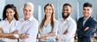 © Prostock-studio - Portraits Collage Of Happy Businessmen And Businesswomen Posing In Office