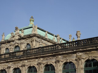 Poster - historische Architektur in Dresden