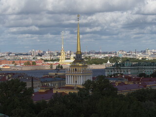 Wall Mural - urban landscape in St. Petersburg