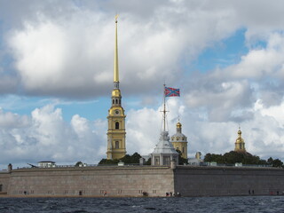 Wall Mural - peter and paul fortress in St. petersburg