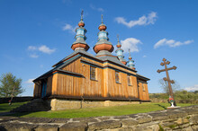 Wooden Orthodox Church In Komańcza
