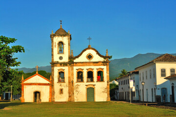 Wall Mural - Paraty or Parati - well preserved Portuguese colonial and Brazilian Imperial city  located on the Costa Verde.