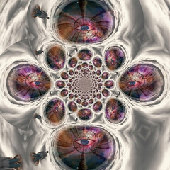 Canvas Print - mystic fractal art