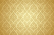 Thai art and asian style luxury banner gold background