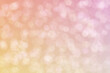 Soft pink abstract background with bokeh