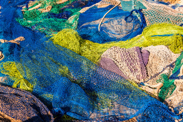 Fishing Nets at port