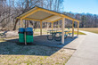 Empty picnic pavilion Coronavirus