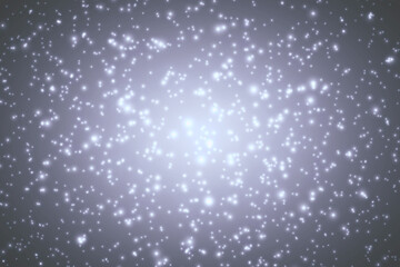Poster - MoAbstract bright illustration. Sparks. Neon. Stars. Cosmic background.