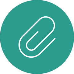 Sticker - Paperclip Icon