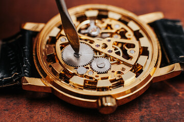 Mechanical watch repair