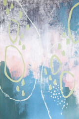  Abstract art background with paint splashes and blots