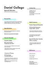  Creative CV / Resume Template