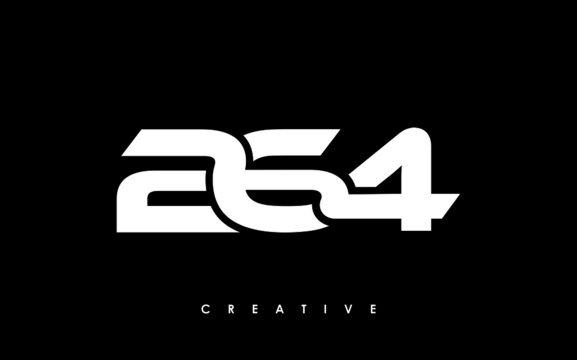 264 Letter Initial Logo Design Template Vector Illustration