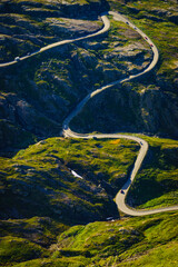 Sticker - Road to Dalsnibba mountain, Norway