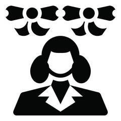 Sticker - woman