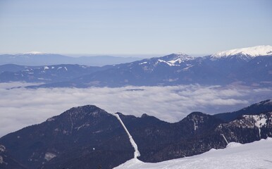 snow mountain Slovakia ski winter Jasna Europa