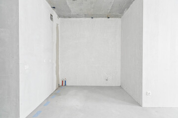 new apartment without finishing