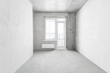 new apartment without finishing