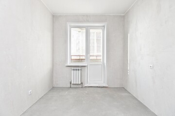 new apartment without finishing