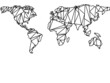 World Map geometric