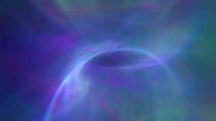 Wall Mural - deep blue aberration atmosphere ethereal heaven background loop