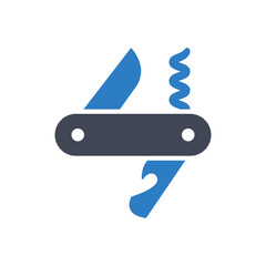 Sticker - Utility knife icon