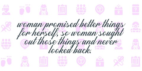 Wall Mural - Happy women day quote. Editable vector illustration.